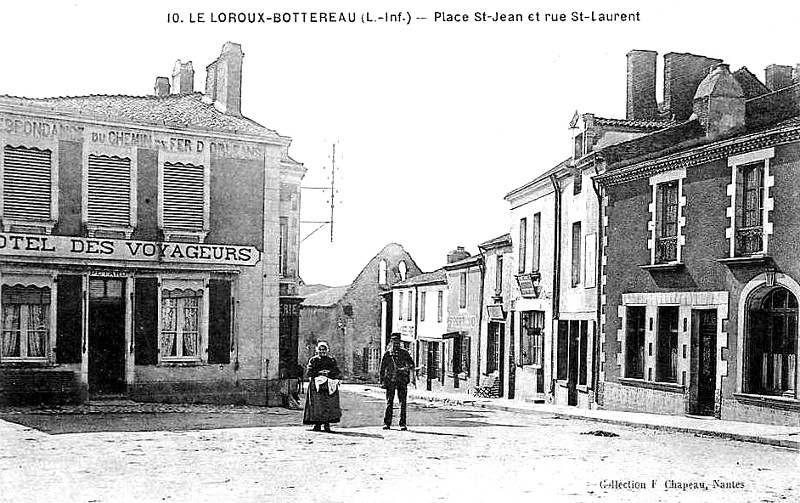 Ville de Le Loroux-Bottereau (Bretagne).