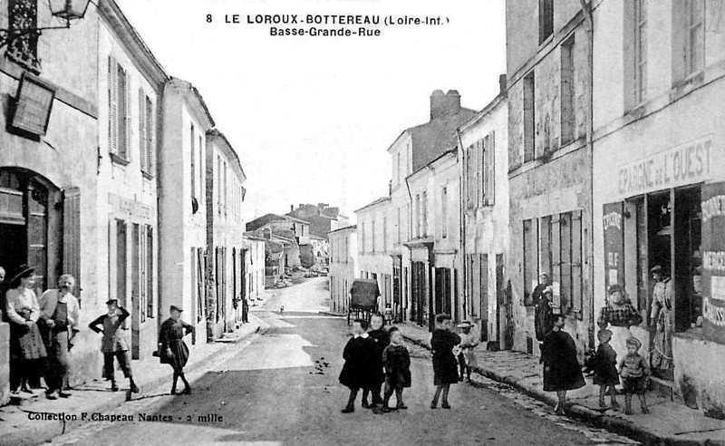 Ville de Le Loroux-Bottereau (Bretagne).