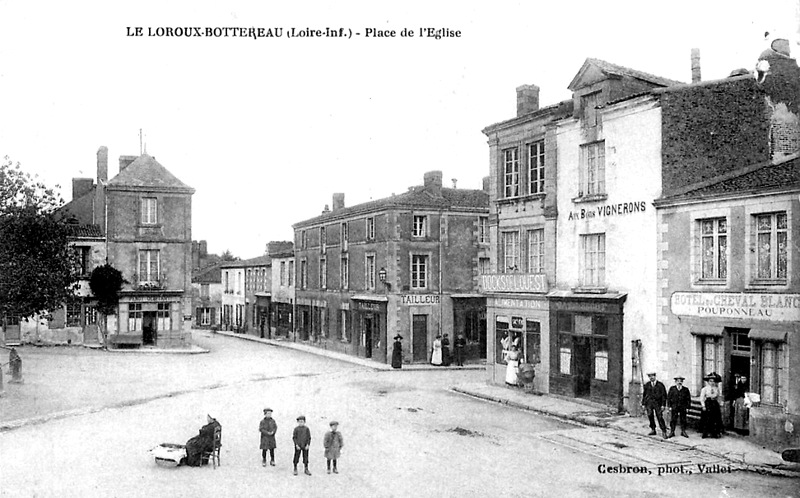 Ville de Le Loroux-Bottereau (Bretagne).