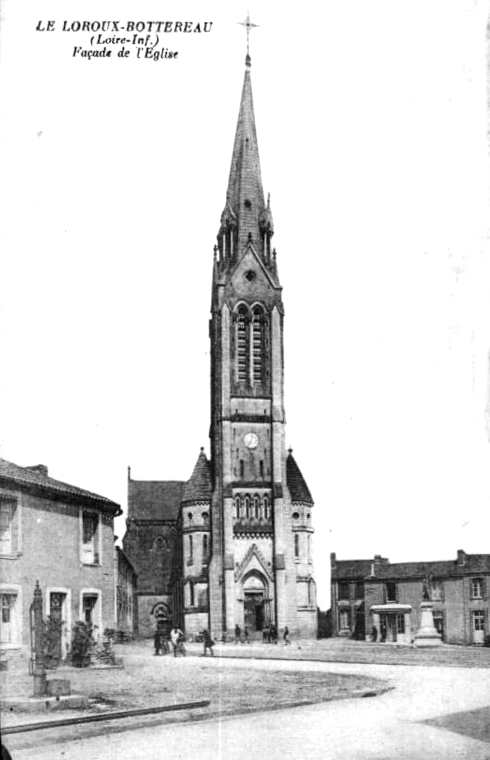 Eglise de Le Loroux-Bottereau (Bretagne).