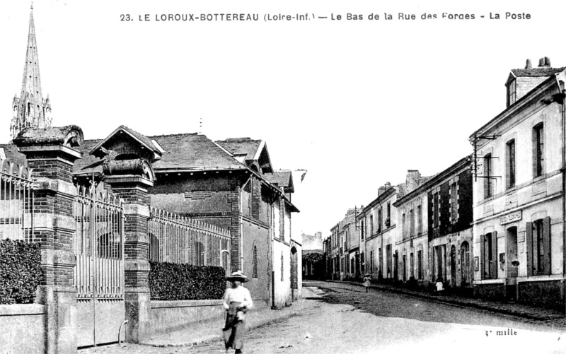 Ville de Le Loroux-Bottereau (Bretagne).