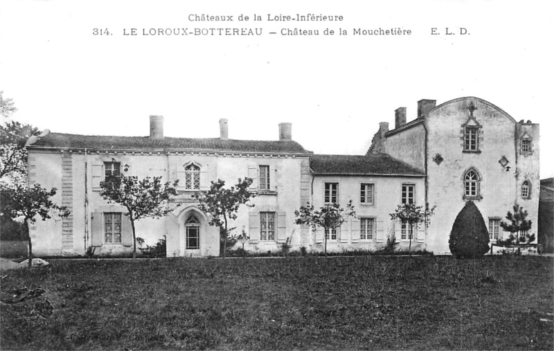 Manoir de la Mouchetire  Le Loroux-Bottereau (Bretagne).