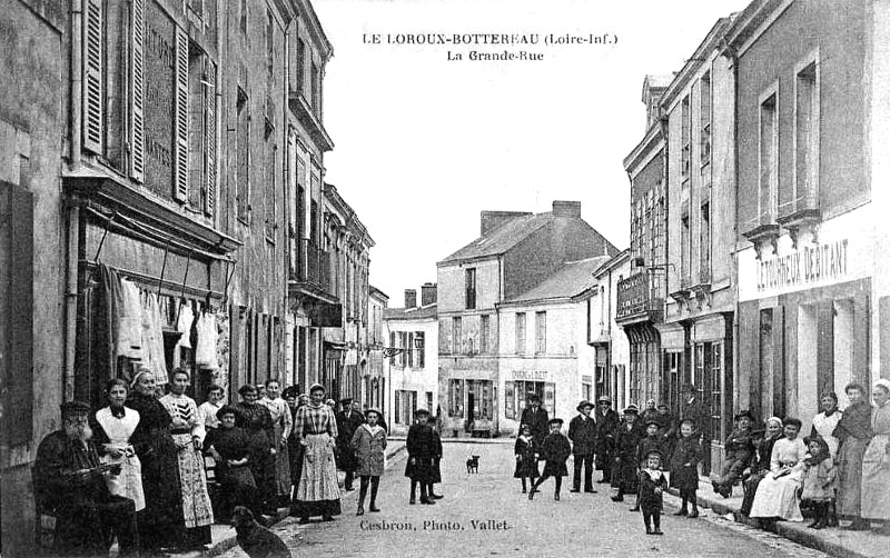 Ville de Le Loroux-Bottereau (Bretagne).