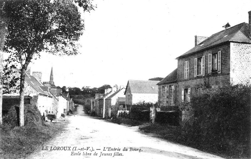 Ville de Le Loroux (Bretagne).