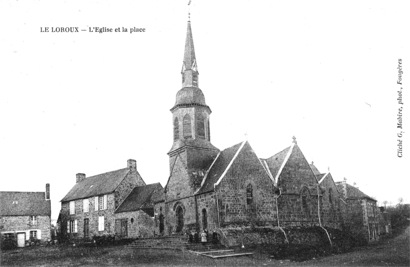 Ville de Le Loroux (Bretagne).