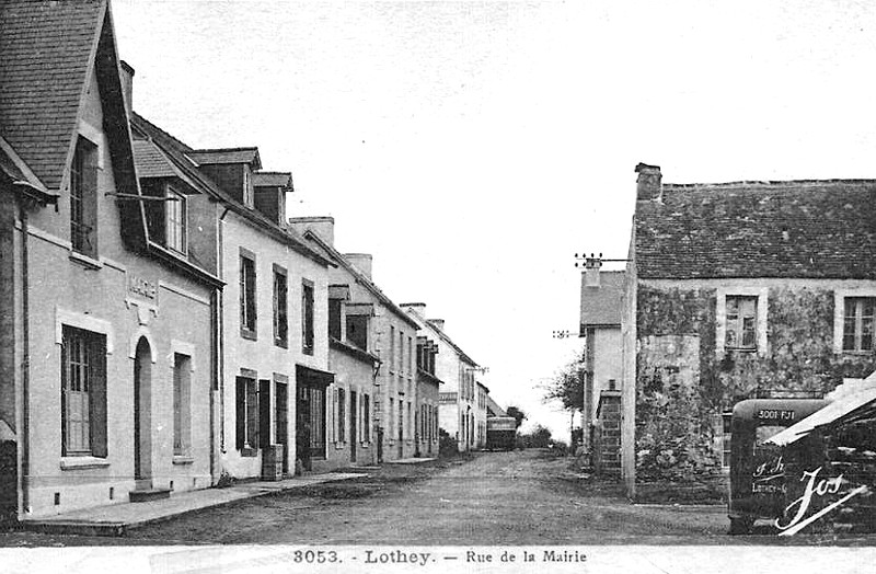 Ville de Lothey (Bretagne).