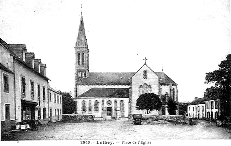 Ville de Lothey (Bretagne).