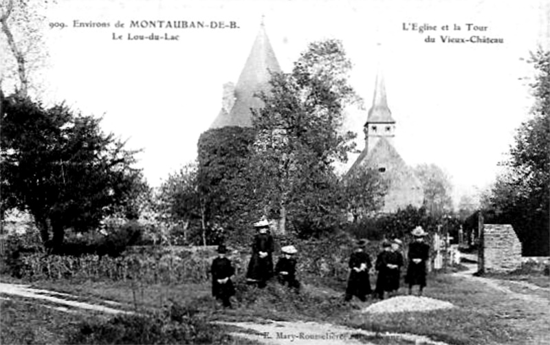 Ville du Lou-du-Lac (Bretagne).