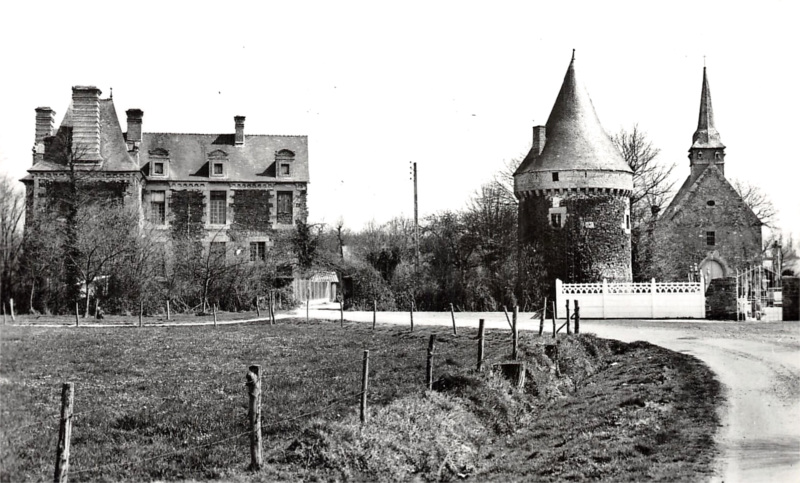 Chteau du Lou-du-Lac (Bretagne).