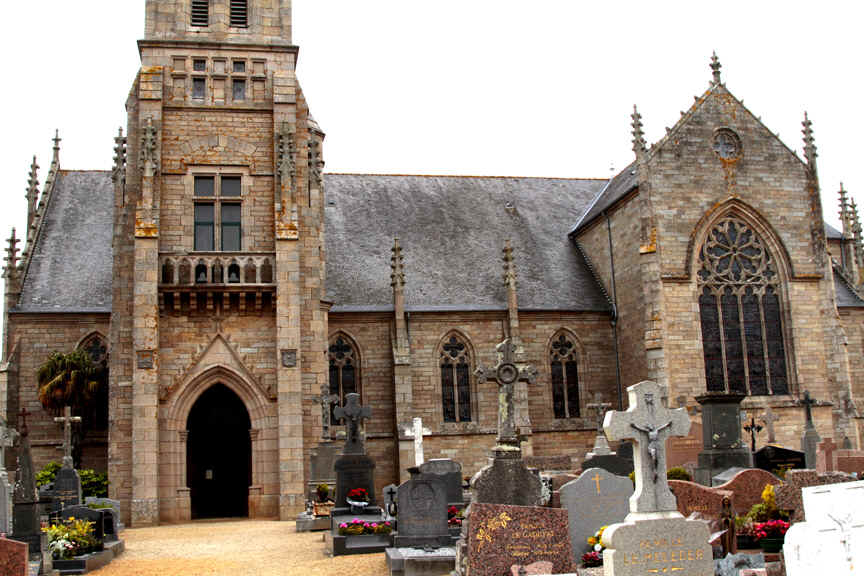 L'glise Saint-Yves de Louannec (Bretagne)