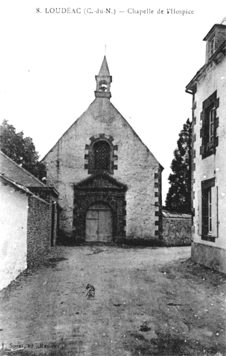 Chapelle Saint-Joseph de l'Hôpital à Loudéac (Bretagne).