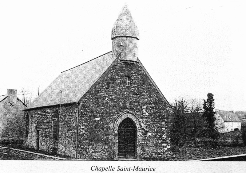 Chapelle Saint-Maurice à Loudéac (Bretagne).