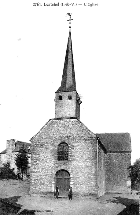 Eglise de Loutehel (Bretagne).