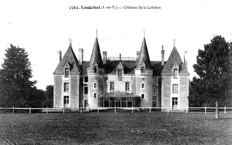 Chteau de la Lohire  Loutehel (Bretagne).