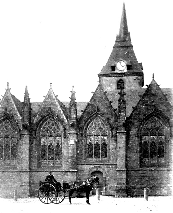 Eglise de Louvign-de-Bais (Bretagne).