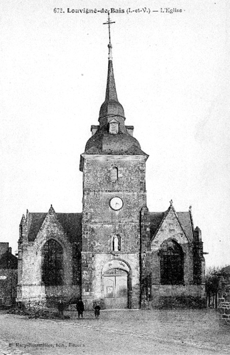 Eglise de Louvigné-de-Bais (Bretagne).