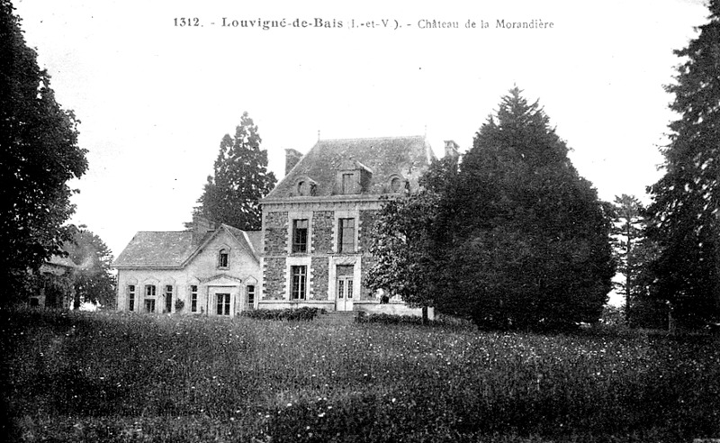 Château de Louvigné-de-Bais (Bretagne).