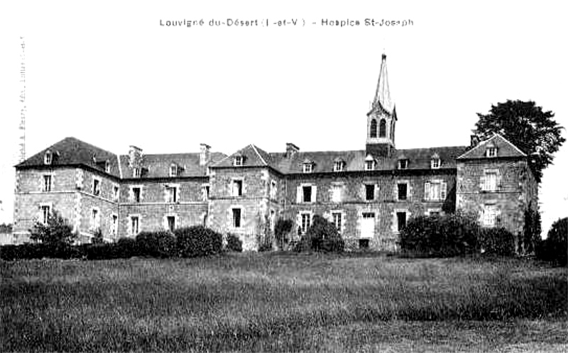 Hospice de Louvign-du-Dsert (Bretagne).