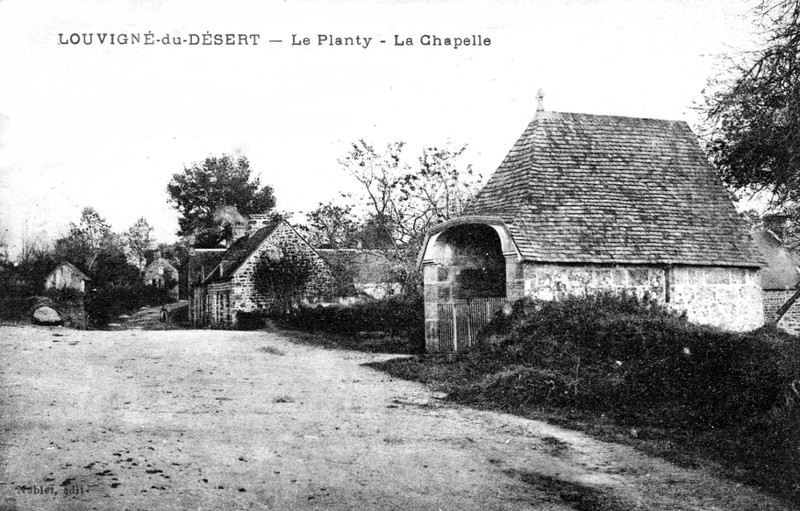 Chapelle de Louvign-du-Dsert (Bretagne).