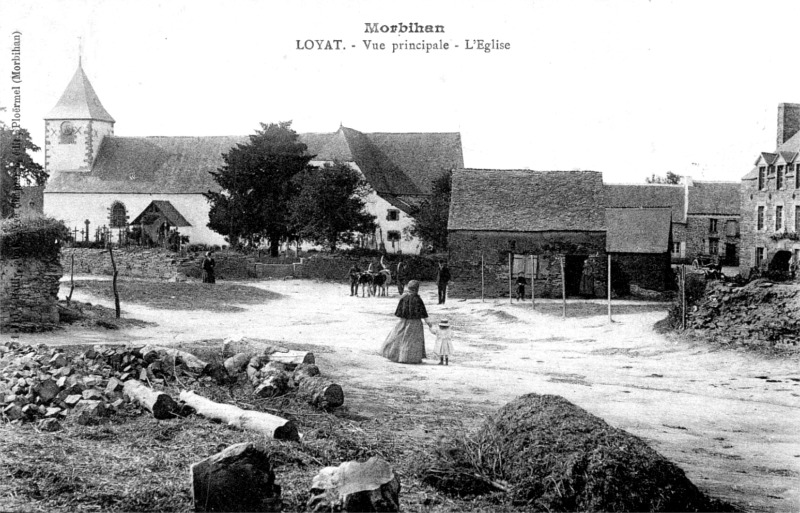 Eglise de Loyat (Bretagne).