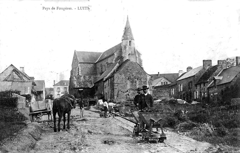 Ville de Luitr (Bretagne).