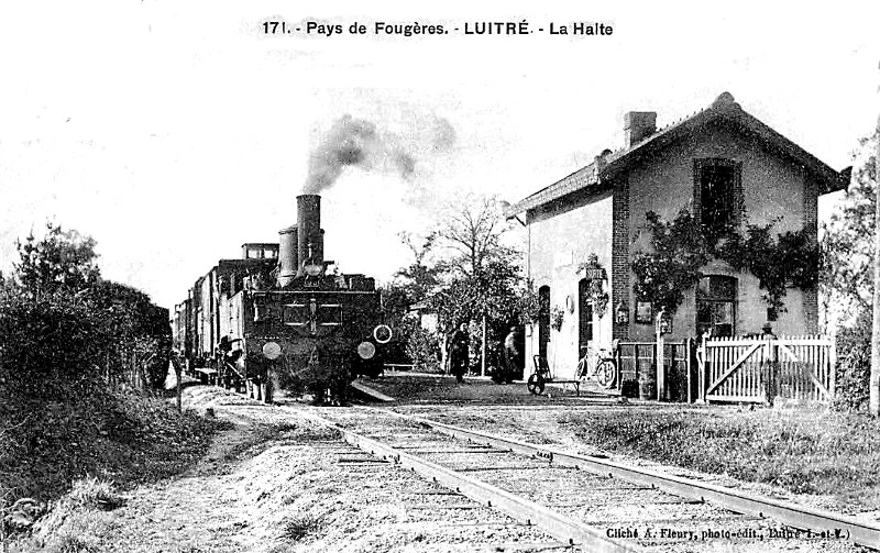 Ville de Luitr (Bretagne).