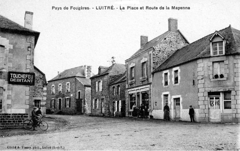 Ville de Luitr (Bretagne).