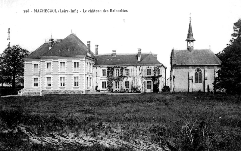 Château de Machecoul. 