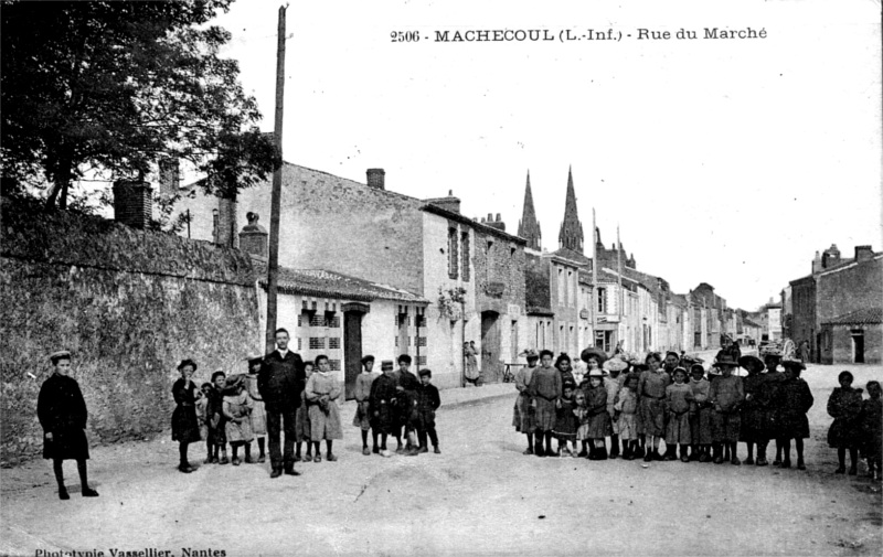 Ville de Machecoul. 