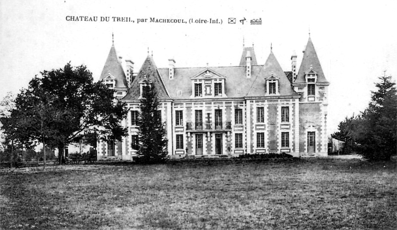 Château du Treil à Machecoul. 