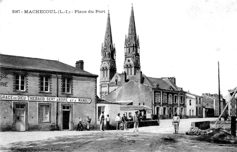 Ville de Machecoul. 