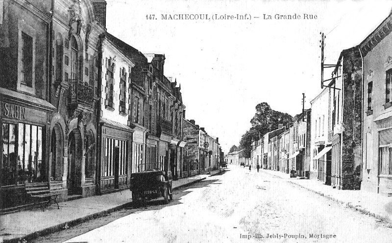 Ville de Machecoul.