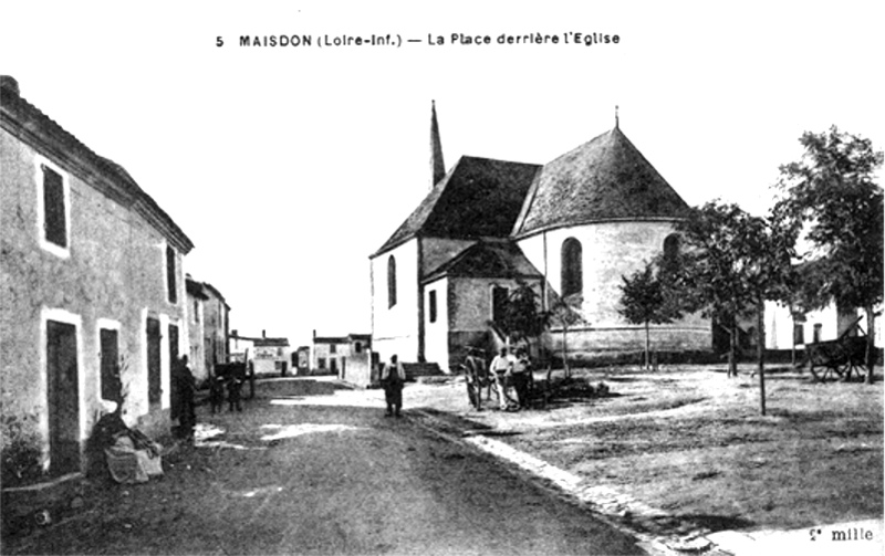 Ville de Maisdon-sur-Svre (Bretagne).