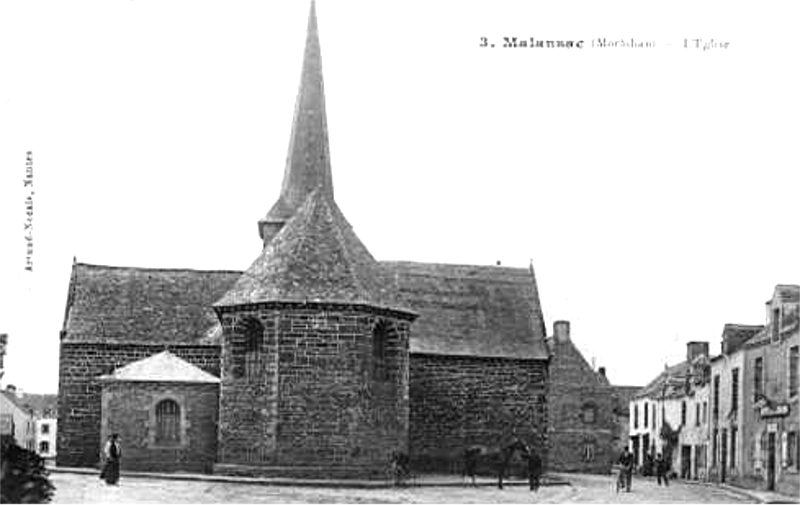 Eglise de Malansac (Bretagne).