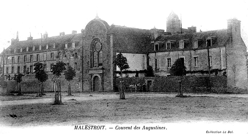 Malestroit (Bretagne) : couvent des Augustins.