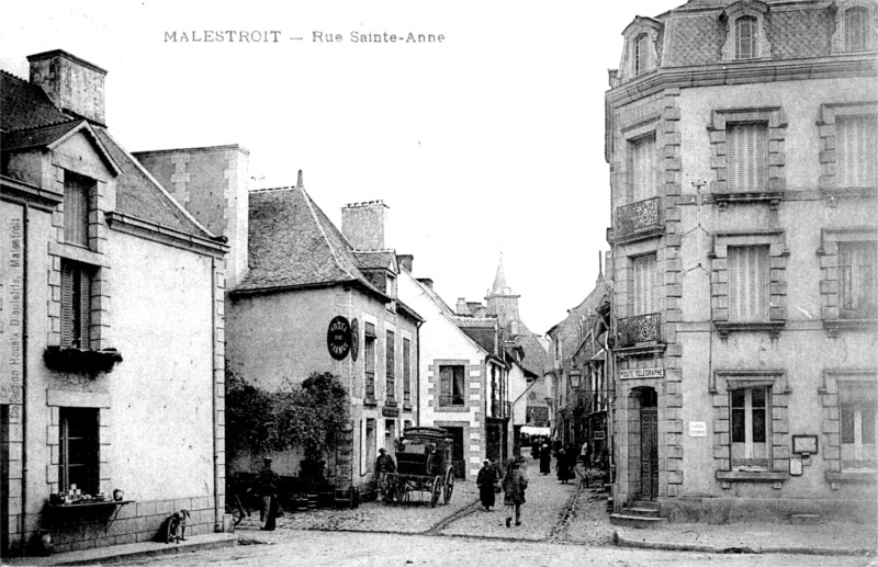 Ville de Malestroit (Bretagne).