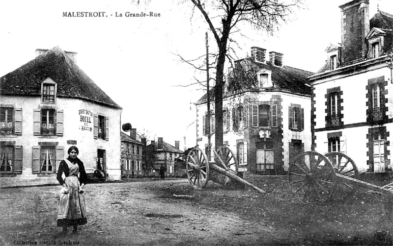 Ville de Malestroit (Bretagne).