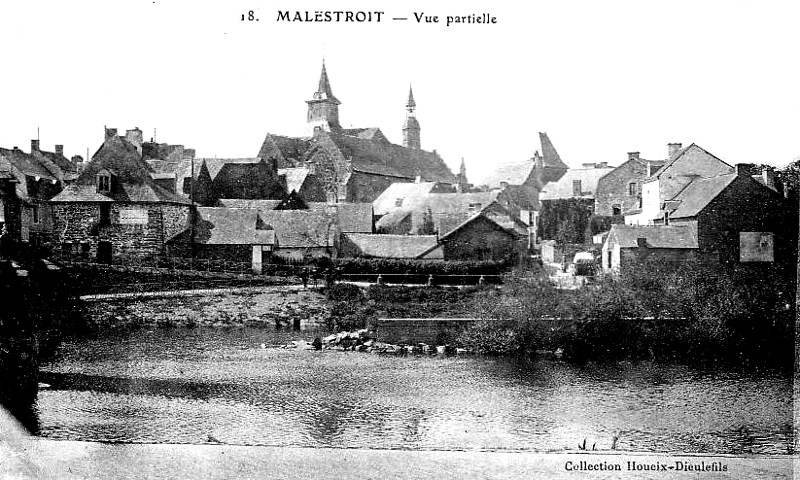 Ville de Malestroit (Bretagne).