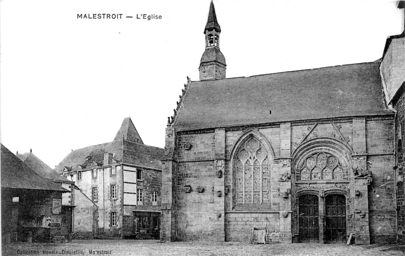 Eglise de Malestroit (Bretagne).