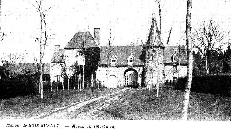 Manoir de Malestroit (Bretagne).