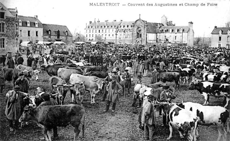 Ville de Malestroit (Bretagne).
