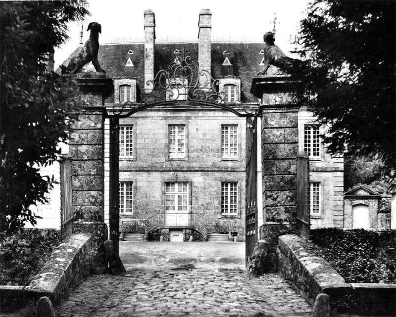Château de Malguénac (Bretagne).