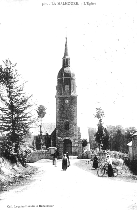 Eglise de La Malhoure (Bretagne).