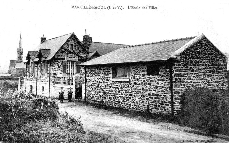 Ville de Marcillé-Raoul (Bretagne).