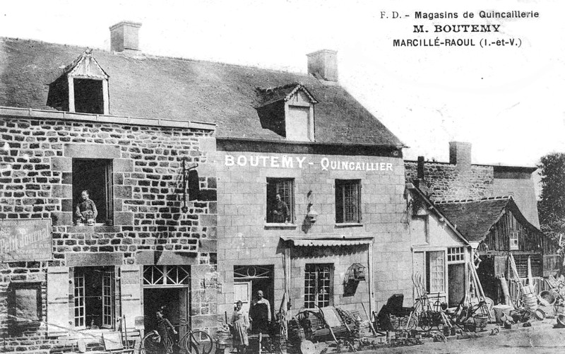 Ville de Marcillé-Raoul (Bretagne).
