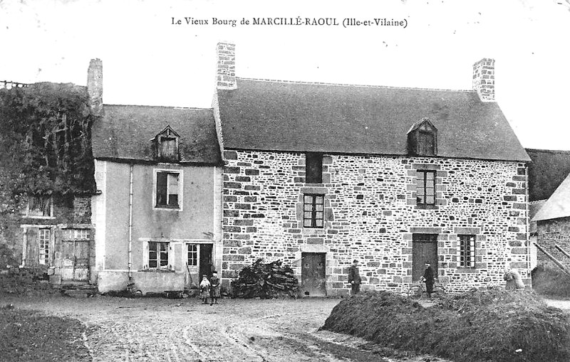 Ville de Marcill-Raoul (Bretagne).