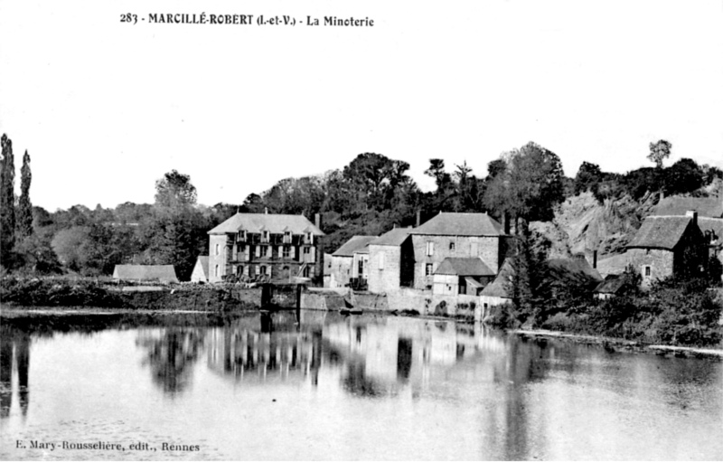 Minoterie de Marcillé-Robert (Bretagne).