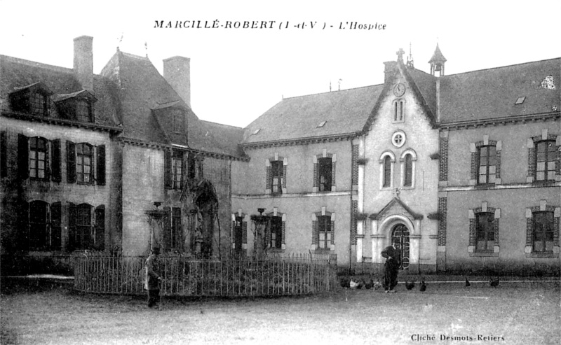 Hospice de Marcillé-Robert (Bretagne).