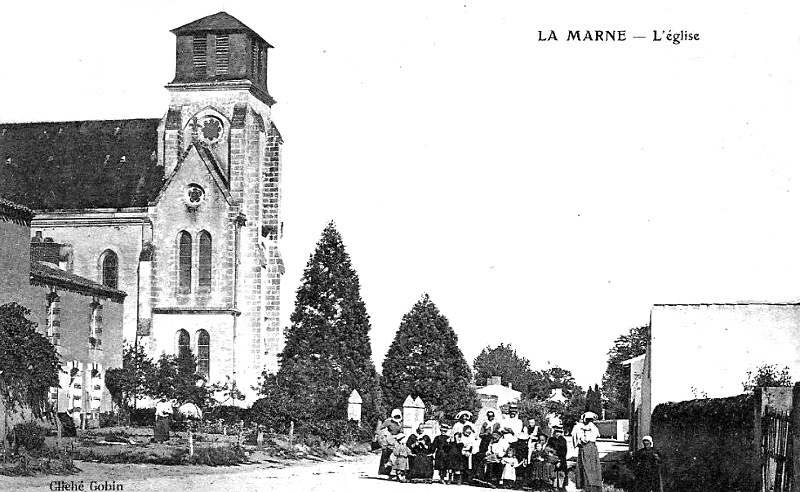 Ville de La Marne (Bretagne).