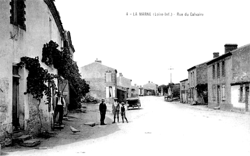 Ville de La Marne (Bretagne).